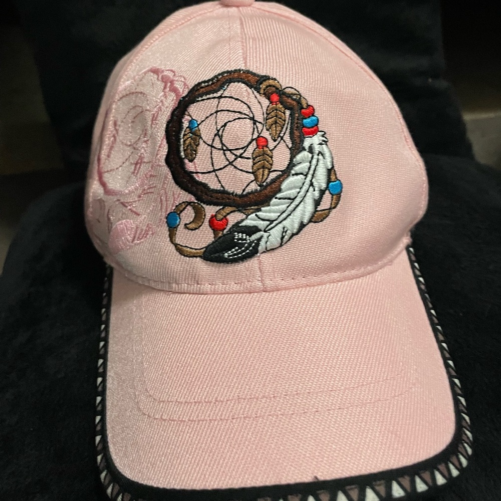 Pink Native Dreamcatcher Hat - image 7